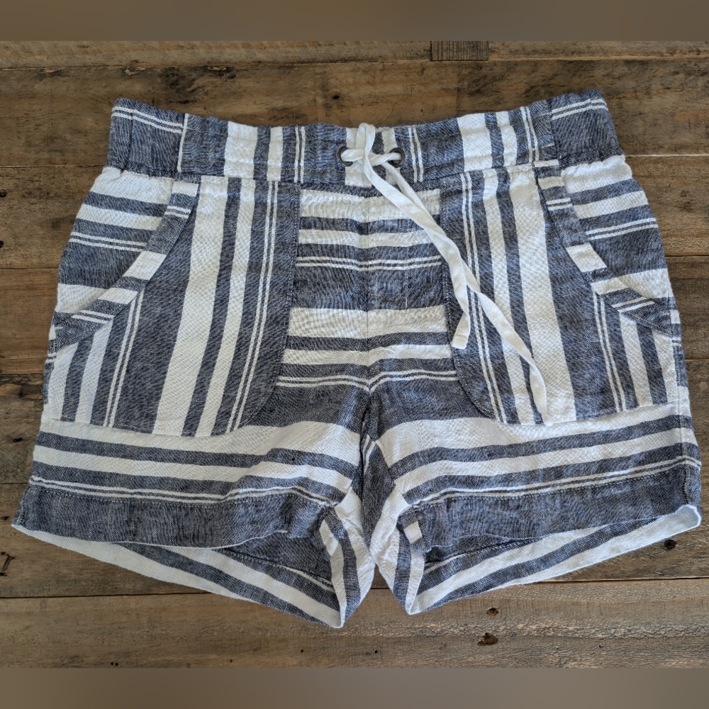 Athleta linen shorts